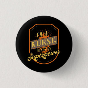 Krankenversicherung Vintag Button