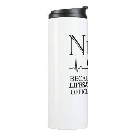 Krankenversicherung weil Badass Lifesaver kein Off Thermosbecher (Nach links gedreht)