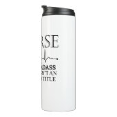 Krankenversicherung weil Badass Lifesaver kein Off Thermosbecher (Nach rechts gedreht)