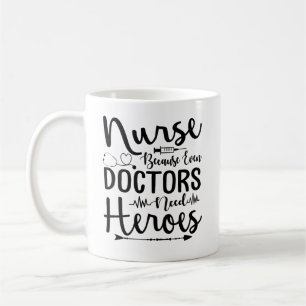 Krankenversicherung, weil selbst Ärzte Helden bra Kaffeetasse