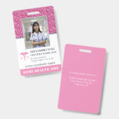 Krankenversicherung Zuhause Health Aid Foto Ausweis (Front & Back)