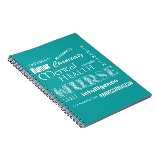 Krankenversicherungen für psychische Gesundheit/bl Notizblock (Rechte Seite)