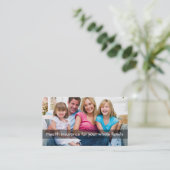 Krankenversicherungs-multi Linie Repräsentant Visitenkarte (Stehend Vorderseite)