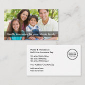 Krankenversicherungs-multi Linie Repräsentant Visitenkarte (Vorne/Hinten)