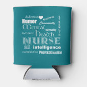 Krankenversicherungsattribute für psychische Gesun Dosenkühler (Vorderseite)