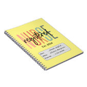 Krankenversicherungsbuch Notizblock (Rechte Seite)