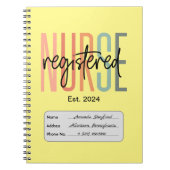 Krankenversicherungsbuch Notizblock (Vorderseite)