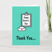 Krankenversicherungskarte — Danke Karte (Vorderseite)