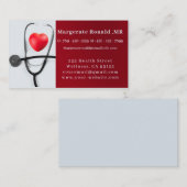 Krankenversicherungskarte für Senioren Visitenkarte (Vorne/Hinten)