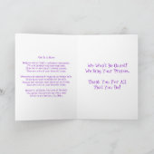 Krankenversicherungskarte Karte (Innenseite)