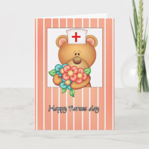 Krankenversicherungskarte mit Krankenschwester Ted Karte