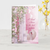 Krankenversicherungskarte mit Swan Dose und Rose Karte (Gelbe Blume)