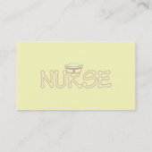 Krankenversicherungskarte Visitenkarte (Rückseite)