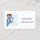 Krankenversicherungskarte Visitenkarte (Vorderseite)