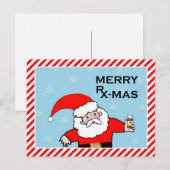 Krankenversicherungskarten Feiertagspostkarte (Vorne/Hinten)