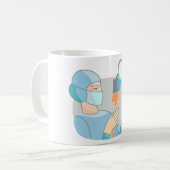 Krankenversorgung in der Tasse Scrubs (Vorderseite Links)
