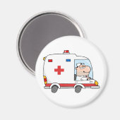 Krankenwagen des Arztes Magnet (Vorderseite/Rückseite)