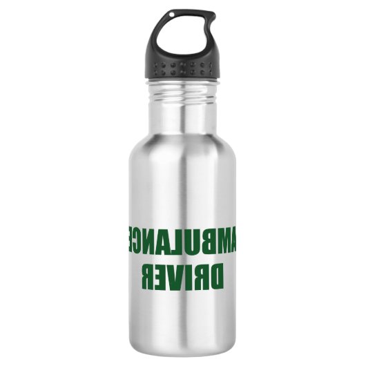Krankenwagen Edelstahlflasche (Vorderseite)