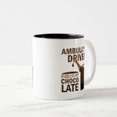 Krankenwagen-Fahrer-Geschenk (lustig) Zweifarbige Tasse (VorderseiteRechts)