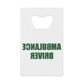 Krankenwagen Geldbeutel Flaschenöffner (Vorderseite)