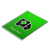 Krankenwagen; Grün Notizblock (Linke Seite)