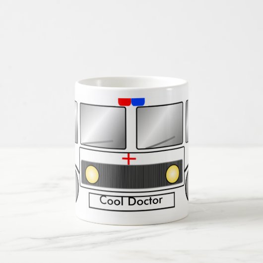 Krankenwagen Kaffeetasse (Mittel)