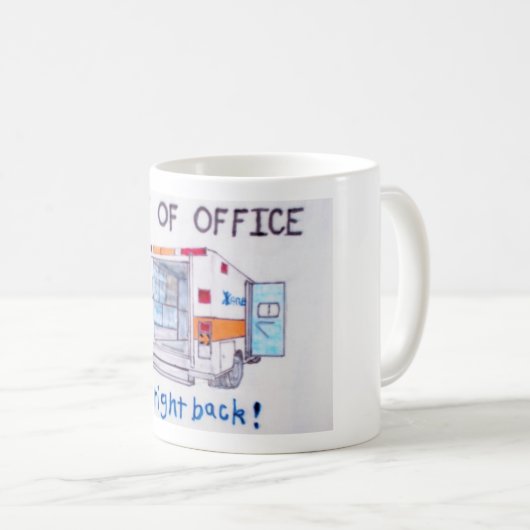 Krankenwagen Kaffeetasse (VorderseiteRechts)