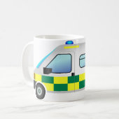 Krankenwagen Kaffeetasse (Vorderseite Links)