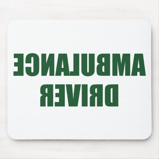 Krankenwagen Mousepad (Vorne)