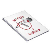 Krankenwagen Nurses Nurses Custom Notebook Notizblock (Rechte Seite)