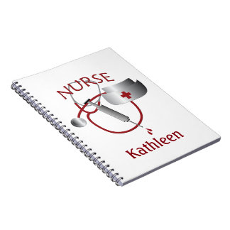 Krankenwagen Nurses Nurses Custom Notebook Notizblock