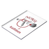 Krankenwagen Nurses Nurses Custom Notebook Notizblock (Linke Seite)
