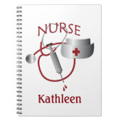 Krankenwagen Nurses Nurses Custom Notebook Notizblock (Vorderseite)