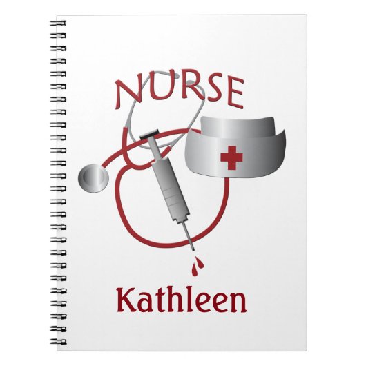 Krankenwagen Nurses Nurses Custom Notebook Notizblock (Vorderseite)