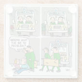 Krankenwagen oder paramedizinisch glasuntersetzer (Rückseite)