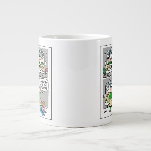 Krankenwagen oder paramedizinisch Jumbo-Tasse (Vorderseite)