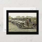 Krankenwagen Postkarte (Vorne/Hinten)