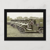 Krankenwagen Postkarte (Vorderseite)