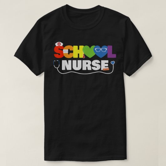 Krankenwoche 2022 Gießerei zurück zur Schule T-Shirt (Design vorne)
