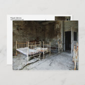 Krankenzimmer Postkarte (Vorne/Hinten)