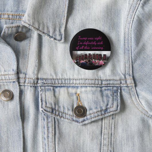 Kranker des Gewinnens Button (Beispiel)