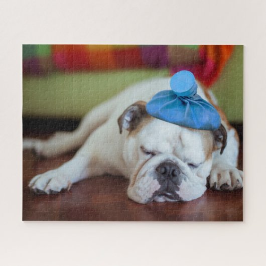 Kranker junger Welpe Getty Bild-| Puzzle (Horizontal)