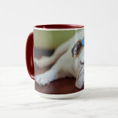Kranker junger Welpe Getty Bild-| Tasse (Vorderseite Links)
