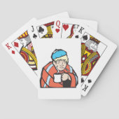 Kranker Mann Spielkarten (Rückseite)