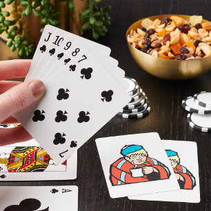 Kranker Mann Spielkarten
