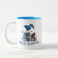 Krankes Reich - Schicksals-Flaggen-Tasse 1 (Farbe