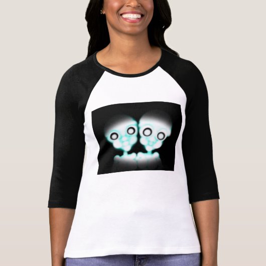 Krankhafter alien-Zwillings-T - Shirt-Frauen T-Shirt (Vorderseite)