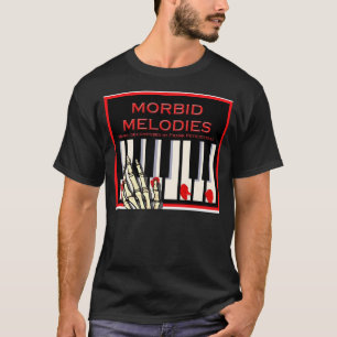 Krankhaftes Melodien-Schwarzes T-Shirt