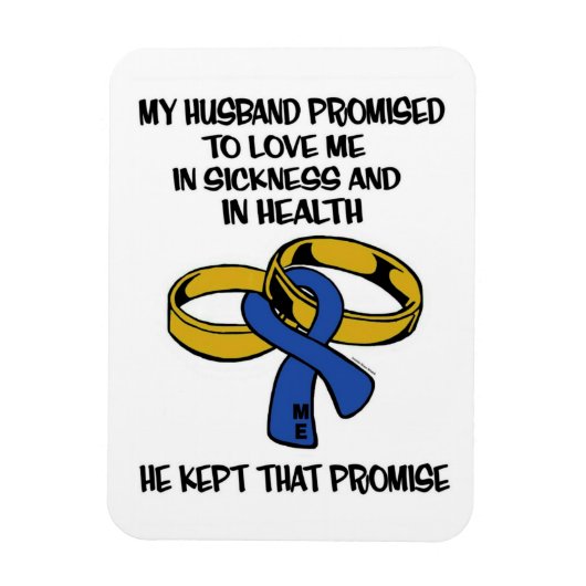 Krankheit/Gesundheit...ME Magnet (Vertikal)