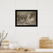 Krankheit ist ein gestörtes Gesundheitszustandspak Poster (Küche)